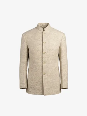 Classic Off-White Woolen Coat