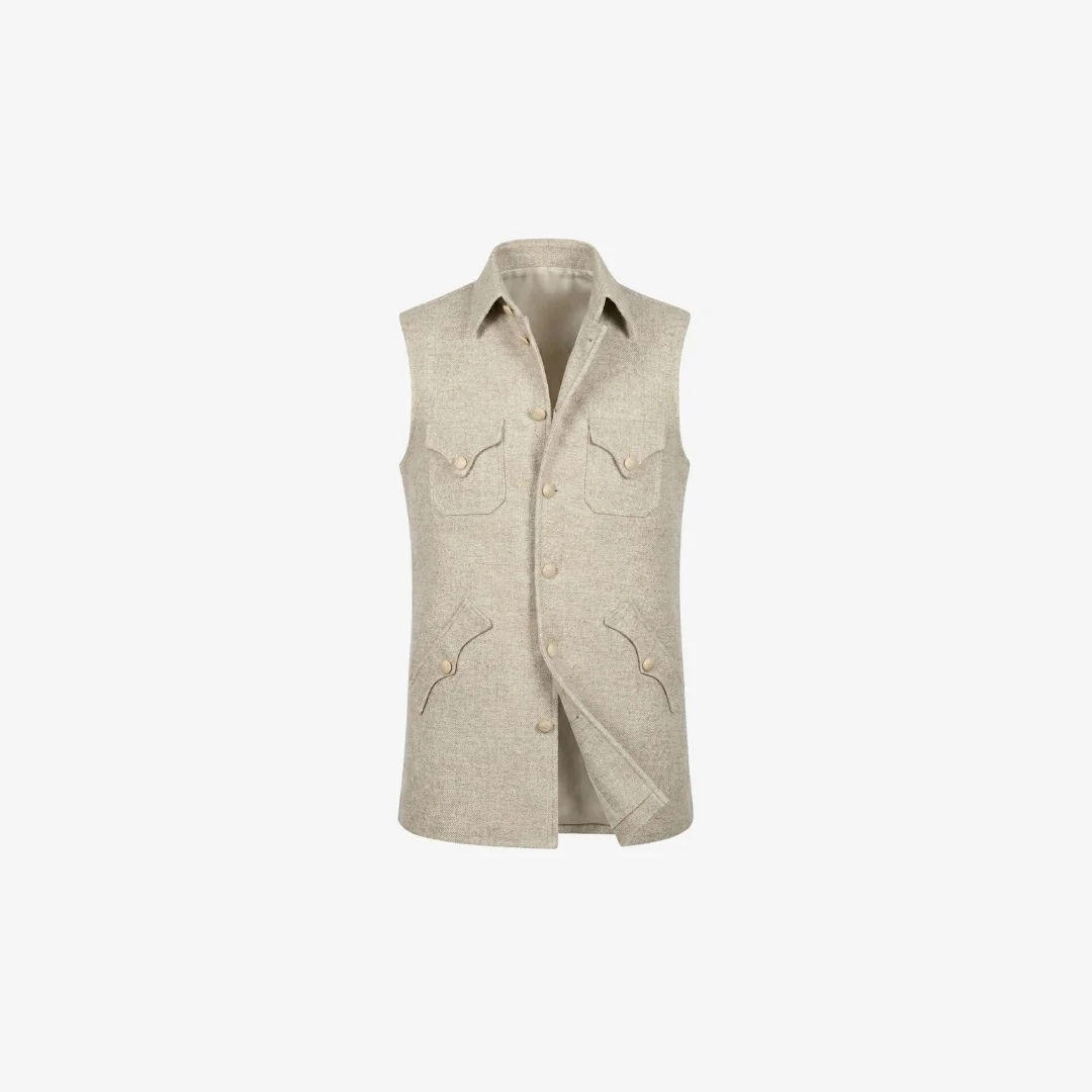 Classic Warm Wool Waistcoat (2)